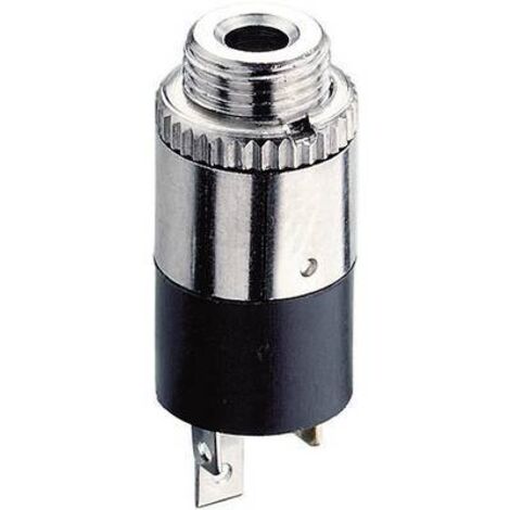Jack 2.5 mm embase femelle, verticale Lumberg KLB 13 Nombre de pôles: 3 stéréo noir 1 pc(s) D26369