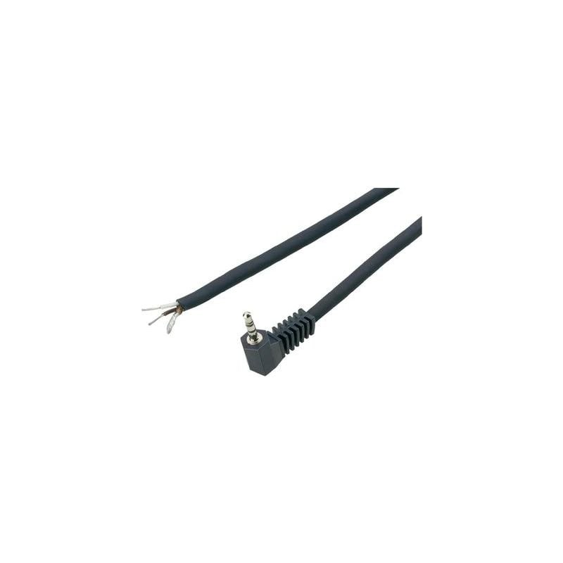 Jack 2.5 Mm Voltcraft 93025c204 Mâle Coudé Nombre De Pôles: 3 Stéréo Noir 1 Pc(S)