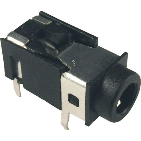 Jack 3.5 mm embase femelle horizontale Cliff FC68129 Nombre de pôles: 4 stéréo noir 1 pc(s) D28427