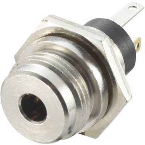 Jack 3.5 mm embase femelle, verticale TRU COMPONENTS 718951 Nombre de pôles: 3 stéréo argent 1 pc(s) S849991
