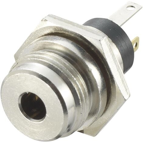 Jack 3.5 mm embase femelle, verticale TRU COMPONENTS 718951 Nombre de pôles (num): 3 stéréo argent 1 pc(s) S849991