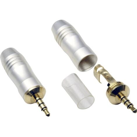 4 stéréo or 1 droit BKL Electronic 1103086 Nombre de pôles Jack 2.5 mm mâle