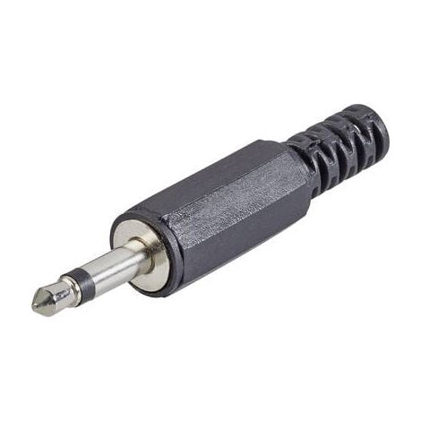 JACK 3.5 MM MÂLE, DROIT TRU COMPONENTS 1559792 NOMBRE DE PÔLES (NUM): 2 MONO NOIR 1 PC(S)