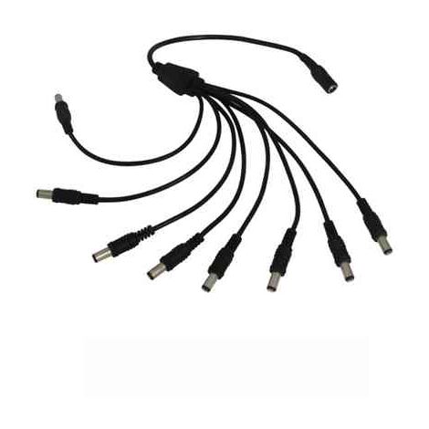 JACK-A18 - 1 Eingang/8 Ausgänge Splitter