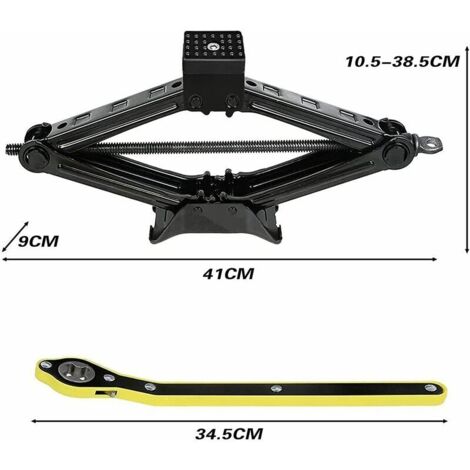 Jack for cars up to 2 tons Scissor jack for cars / SUVs / MPVs