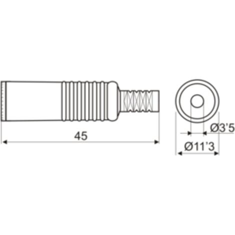 Jack hembra estéreo de 3.5 mm Electro Dh 15.084 8430552082292