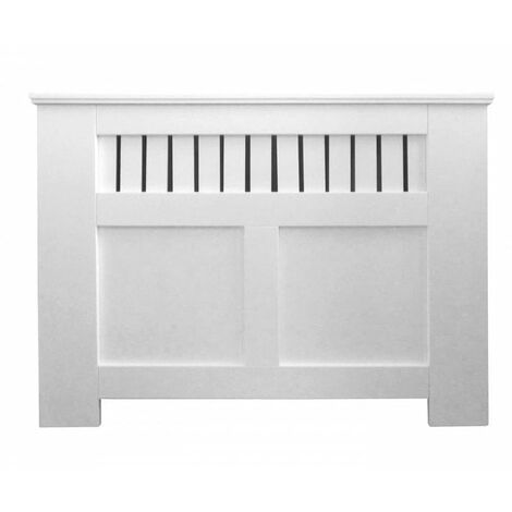 Jack Stonehouse Panel Painted Radiator Cover White - Small - White