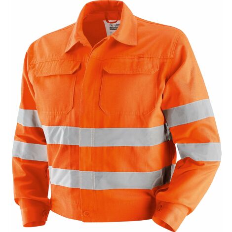 Jacke hoher Sicht orange mit Retororiflects Catarinfrangle - XXL