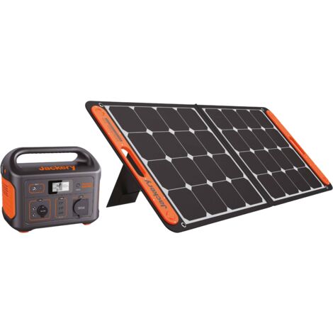 Jackery Explorer 1000 1002W Portable Powerstation mit 2xSolarSaga 100W  faltbares Solarmodul