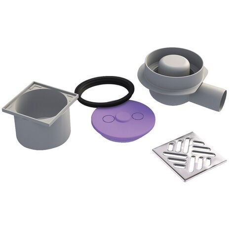 JACKON INSULATION Jackon horizontaler Siphon für Fliesenwannen domoboard by Jackon (4503077)