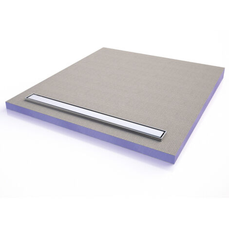 JACKON INSULATION Jackon JACKOBOARD Fliesenwanne Aqua line easy mit Stab 140x90 cm (4526630)