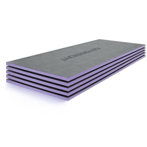JACKON INSULATION Jackon Plano 1300x600x4 mm 5er Pack Fliesenisolierplatten für alle Untergründe, Gesamtfläche 3,9m² (4521941)