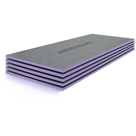 Jackon Plano 1300x600x6 mm Paquete de 5 paneles teja aislantes para todo tipo de soportes, superficie total 3,9m²