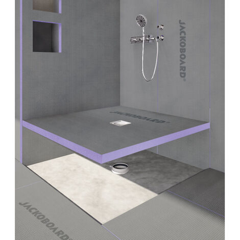 Jackon Plato de ducha alicatable Aqua Centré 1000x1000x40mm (4512088)