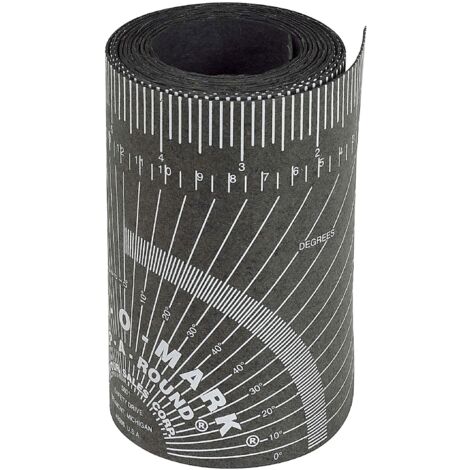 Jackson Safety 14753 Righello Curv-O-Mark Wrap-A-Round, grande, nero, diametro del tubo da 3" a 10"