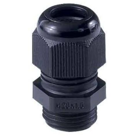 Jacob 50.632 PA/SW Pressacavo filettato con antistrappo M32 Poliammide Nero (RAL 9005) 1 pz.