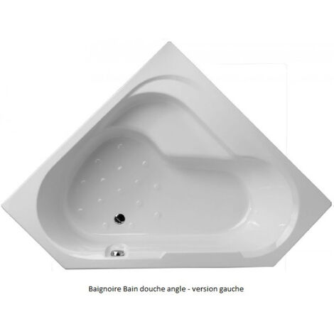 Jacob Delafon - Baignoire douche angle