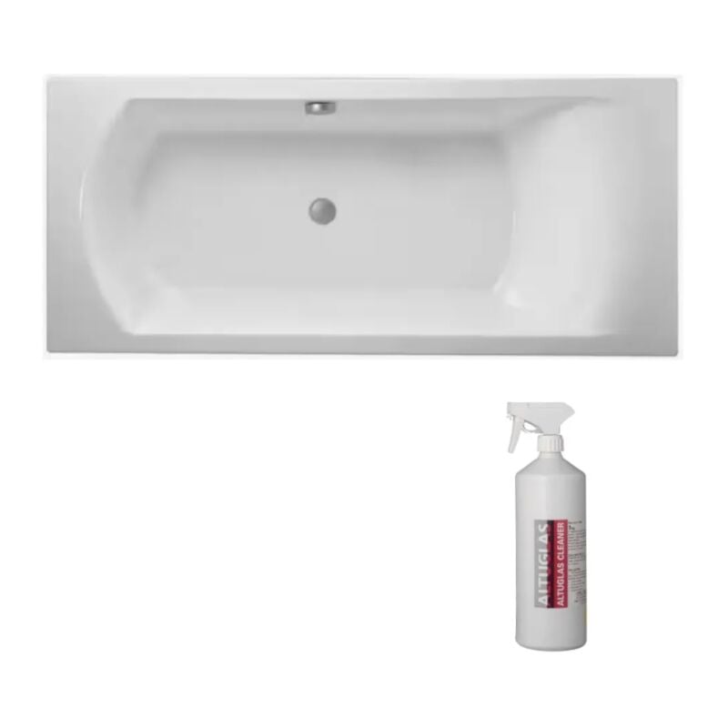 Jacob Delafon - Baignoire droite 180 x 80 Ove acrylique avec nettoyant