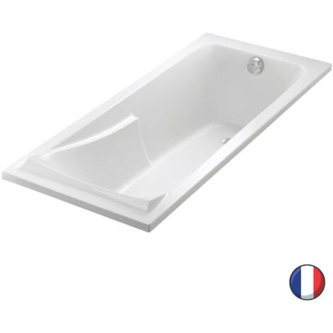 JACOB DELAFON Baignoire droite 180 X 80 Corvette acrylique