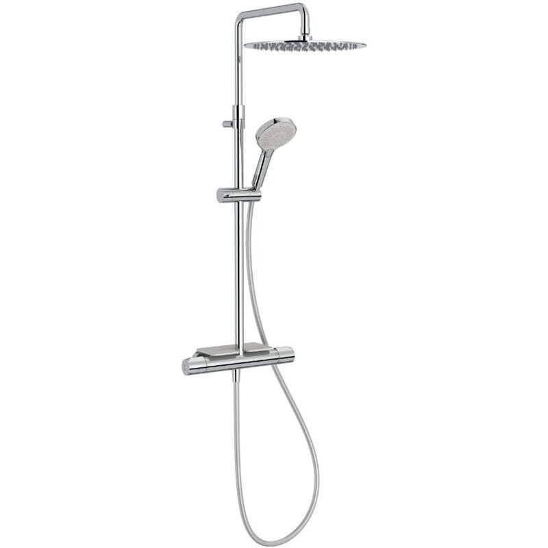 Jacob Delafon - Colonne de douche thermostatique Metro chromée