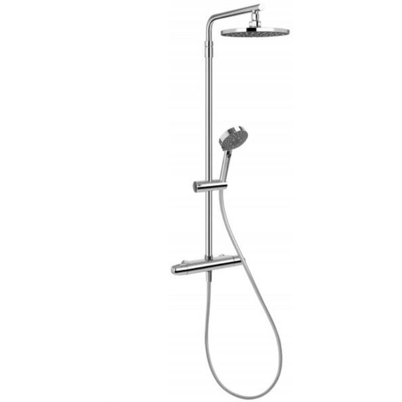 Jacob Delafon - Colonne de douche réglable avec mitigeur Brive 5 jets