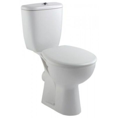 Jacob Delafon – Cuvette pour WC suspendu sortie horizontale – Céramique blanche – Double chasse 3/6 L – Dimensions 67,5 x 35,5 cm