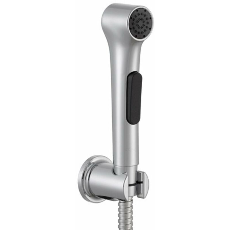 Jacob Delafon - Douchette wc Elate chromée + support + flexible