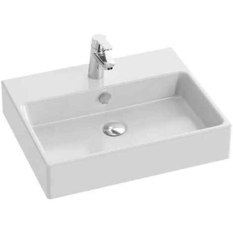JACOB DELAFON Lavabo sobre encimera Sully, Blanco