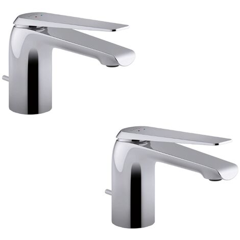 JACOB DELAFON Lot de deux mitigeurs lavabo Avid