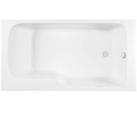 JACOB DELAFON Malice bañera ducha 160 x 85 cm Versión derecha, blanco mate