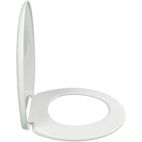 Jacob Delafon mideo – Sedile in polipropilene con coperchio cerniera Metalica Bianco