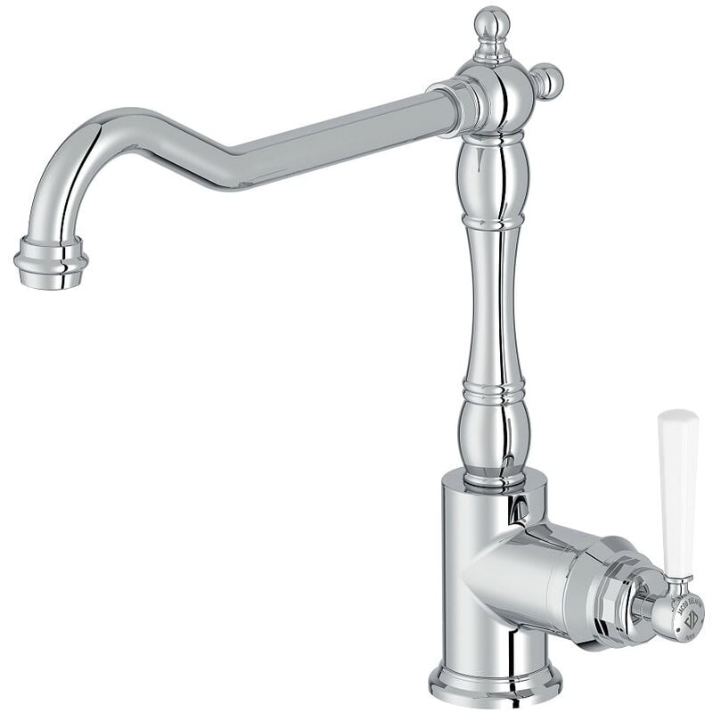 Jacob Delafon - Mitigeur cuisine bec haut Cleo chrome + Nettoyant Briochin