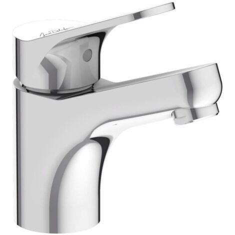 Jacob Delafon – Mitigeur de lavabo chromé monotrou 136mm – Installation rapide 35s – Débit 11L/min – Bec bas – E757594CP