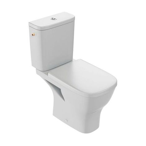 Jacob Delafon – Pack WC sans bride avec abattant à descente progressive – Réservoir 3/6 L – Installation au sol – Céramique silencieuse