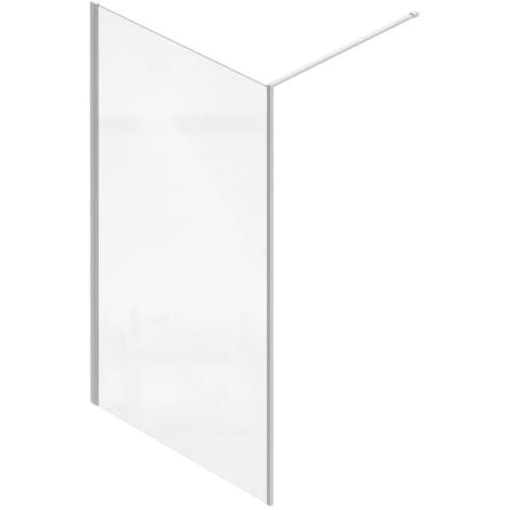 Jacob Delafon Paroi de douche à l italienne Serenity Chrome dimensions, 190 x 100