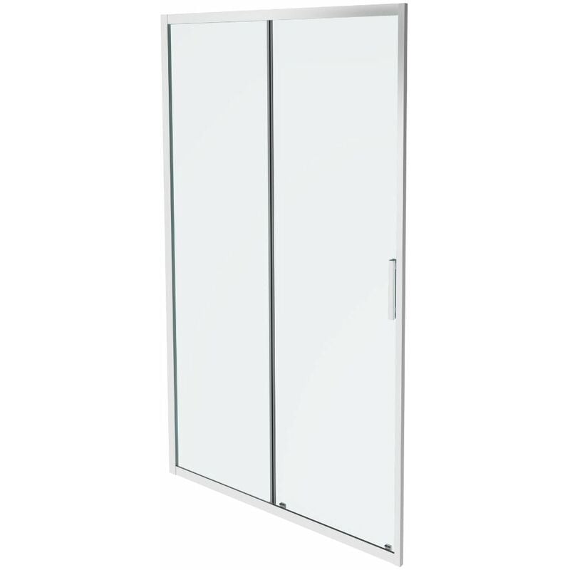 Paroi de douche Jacob Delafon L'ingénieuse porte coulissante, installation niche 120 x 200