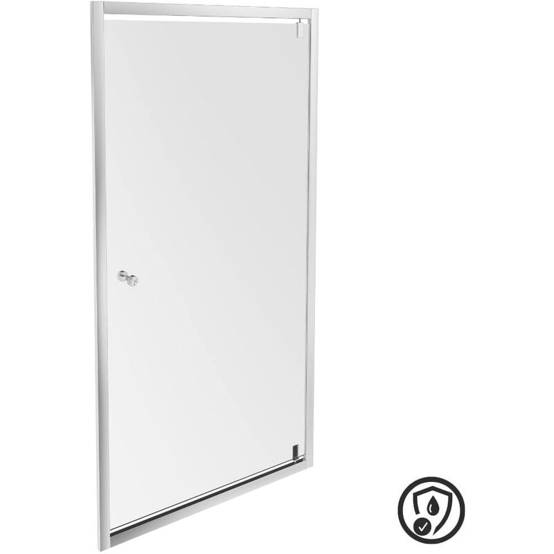 Porte de douche Jacob Delafon Serenity, pivotante et silencieuse 190 x 100 cm