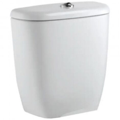 Jacob Delafon – Réservoir WC Brive 3 complet 3/6L – Alimentation latérale – Céramique silencieux classe 1 – Économie d'eau – Pour installation facile