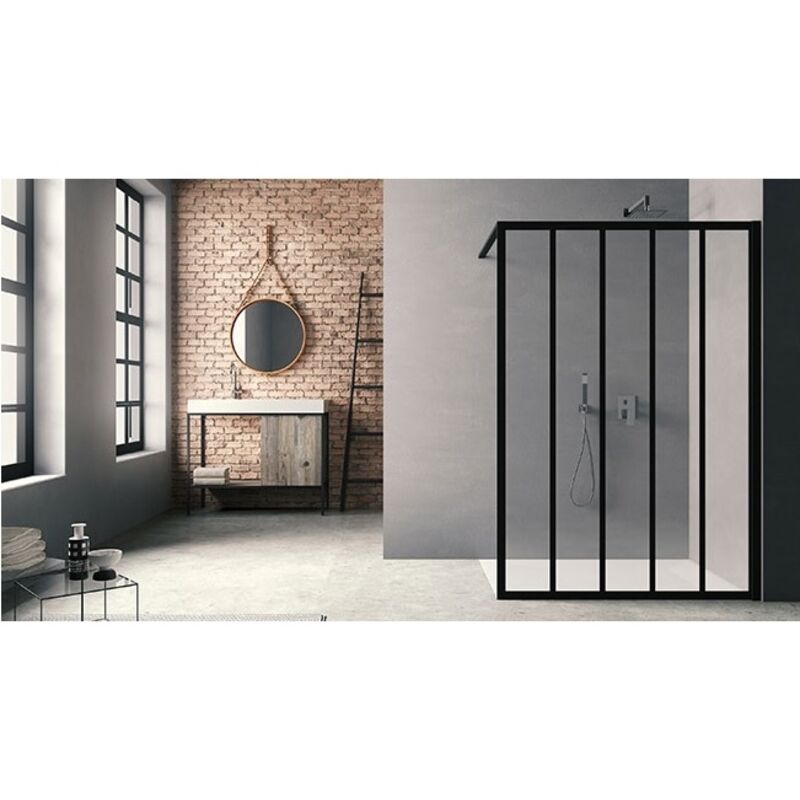 Paroi de retour pour paroi de douche Loft Laqué blanc - H200xL36 cm - KLOFTR36SCL