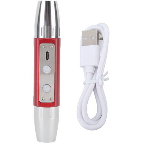 Jade-Schmuckdetektionslampe, Doppelkopflampe mit 4 Lichtquellen, USB-aufladbar, KX4-Authentifizierungsgerät