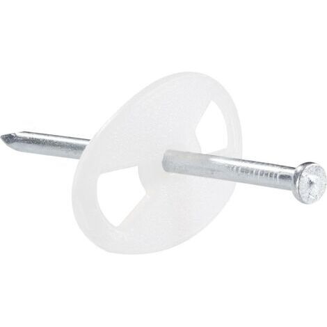 Jäger Direkt 700843 Cavalier à clouer 700843 Plage de Ø du faisceau 21 mm (max) naturel 1 pc(s) S17884