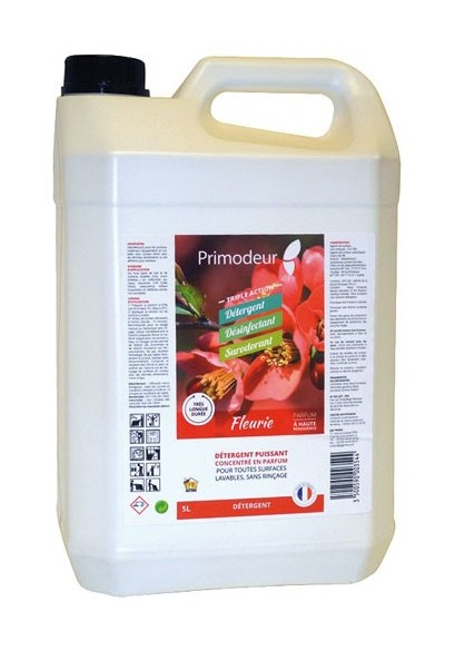 Détergent désinfectant surodorant 3D - fleurie - 5 l - Primodeur