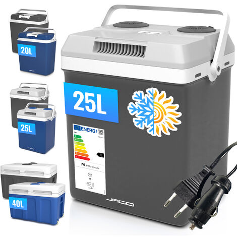 Einfeben - Glacière électrique 24 litres thermoélectrique A++ 12V