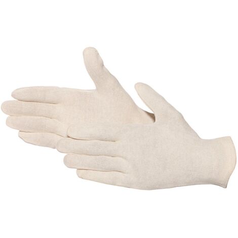 JAH Arbeitshandschuh 5-Finger BW-Natur, Gr. 8 12 Stk
