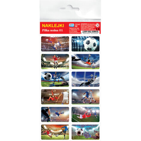Jak Publishing House - Adesivi da calcio: decorazioni creative per bambini e adulti