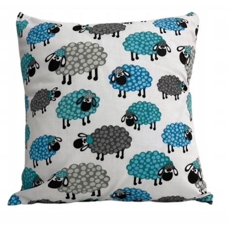 Jaśka Funda de almohada infantil de algodón 40x40