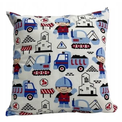 Jaśka Funda de almohada infantil de algodón 40x40