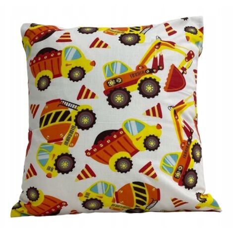 Jaśka Funda de almohada infantil de algodón 40x40