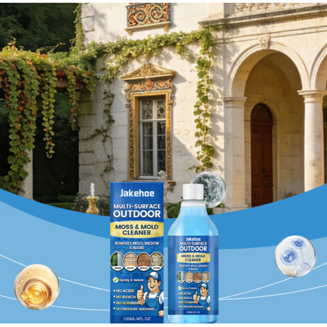 JAKEHOE Outdoor Cleaner: Gentle yet effective at removing various common household and outdoor stains. 120ml