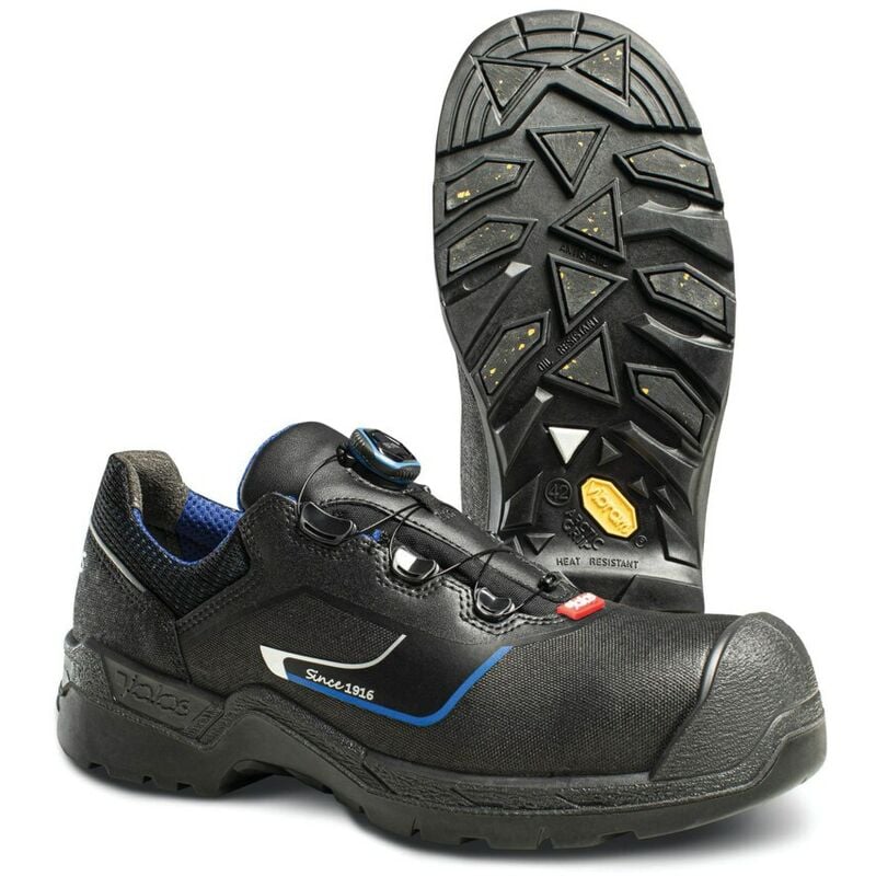 Ejendals - Jalas 1338 S3, src, Ci, Hro, hi Shoe Black SZ-40 UK-6.5